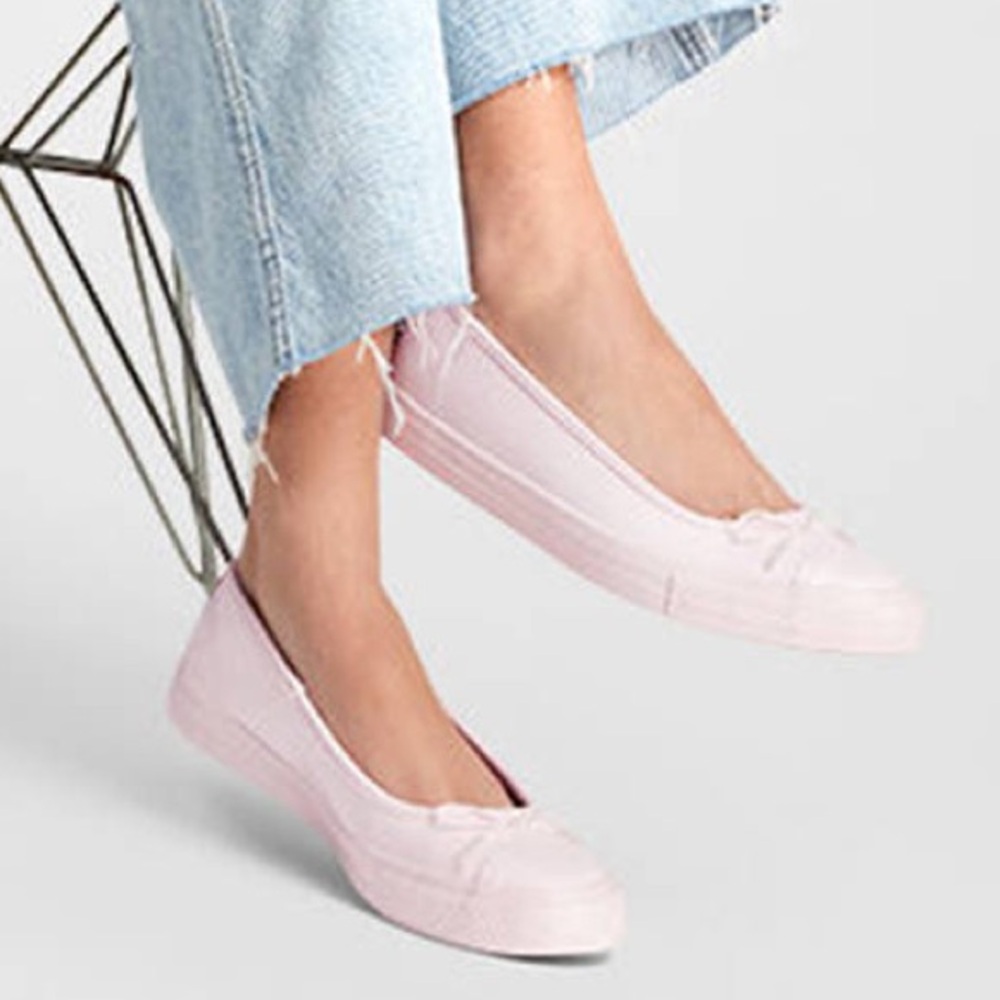 Converse Chuck Taylor All Star Dainty Ballerina Womens 10 Pink Flats A14851C - Picture 3 of 6
